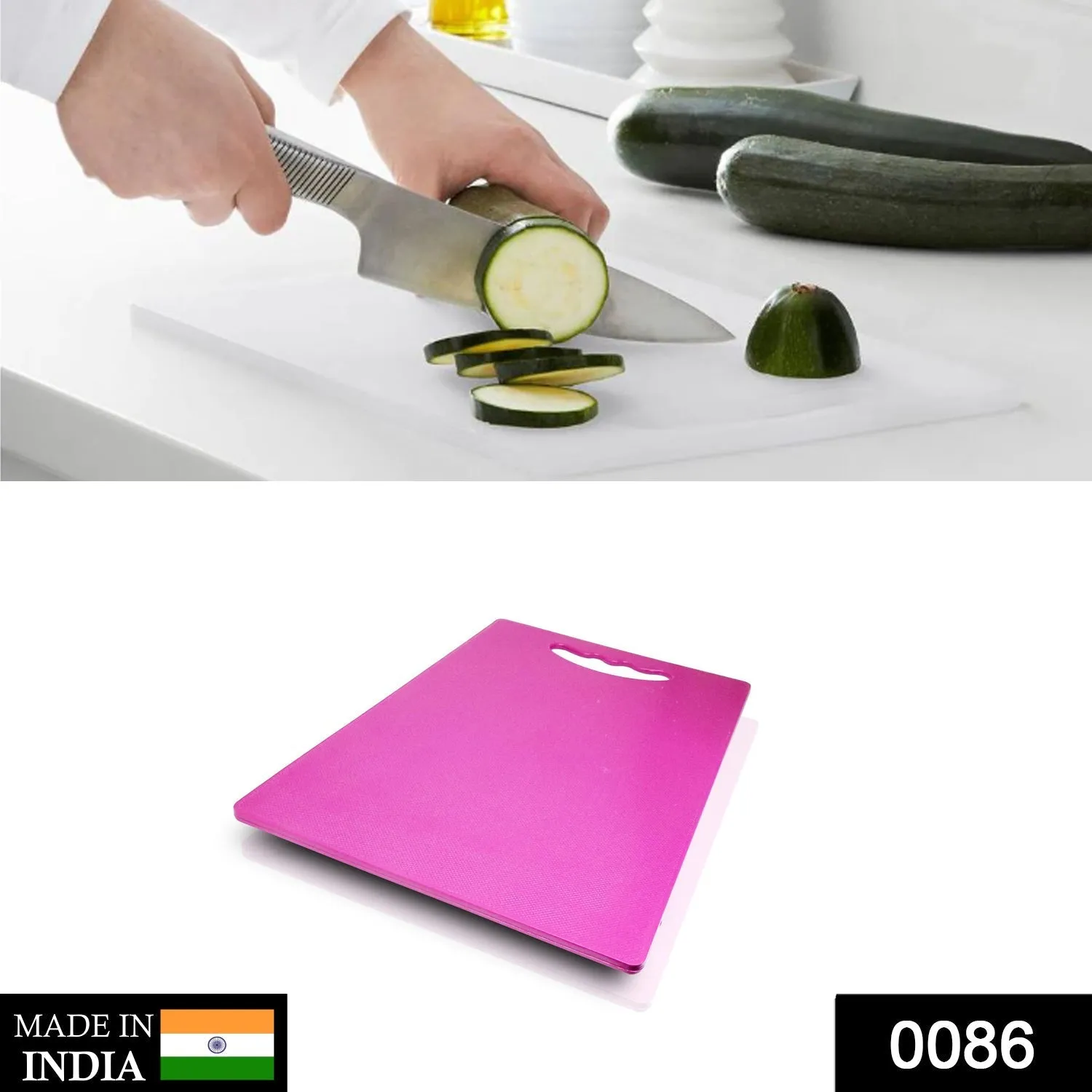 0086 Kitchen Plastic Cutting / Chopping Board