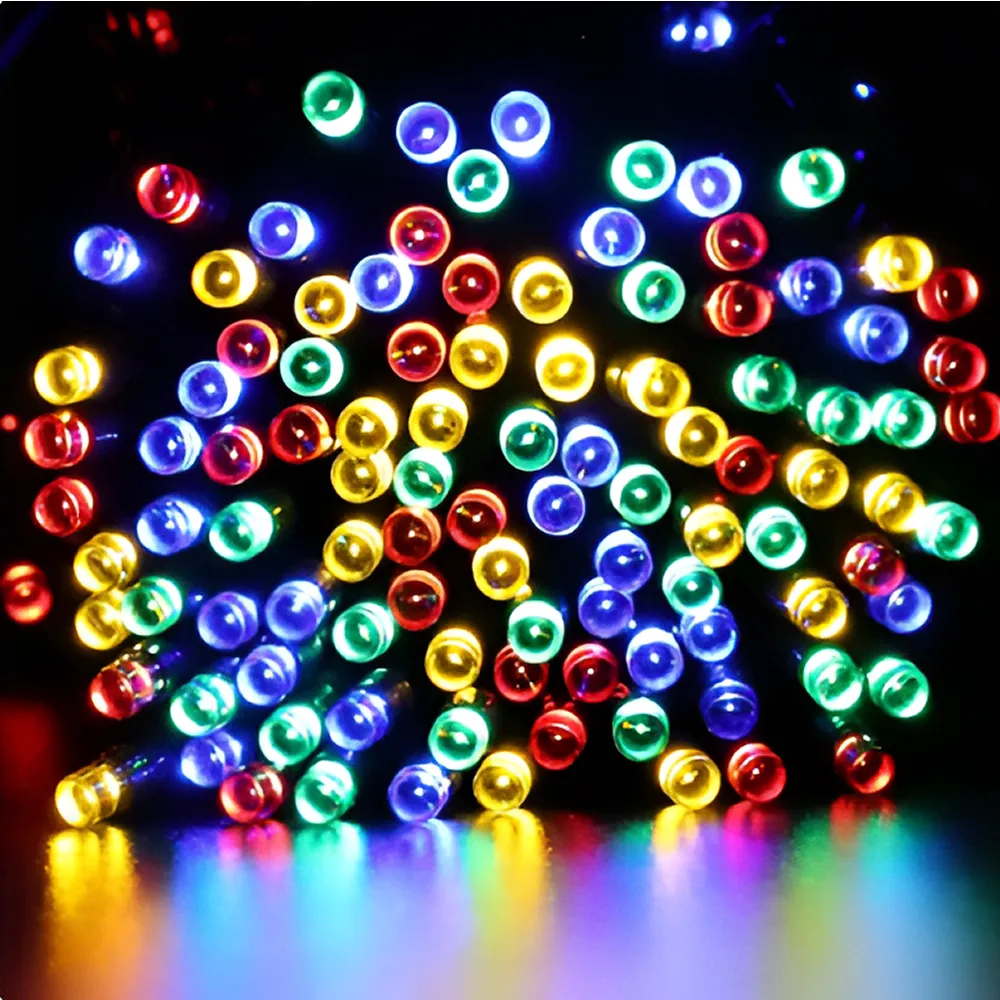 10M Solar Powered 100 Led Fairy String Lights P24-9-3