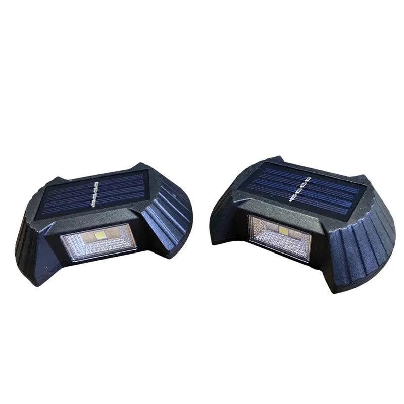 2 Pcs Solar LED Garden Decor Wall Lights JB-012