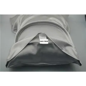 30 Momme silk pillowcase - queen - envelope - Silver Grey