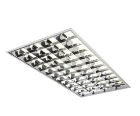 4 x 36 watt T8 High frequency 1200 x 600mm Recessed Modular