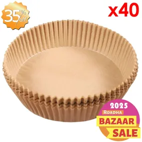 40-pcs Baking Tray (Ø20cm)