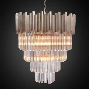 5-Tier Crystal Chandelier by Zentique