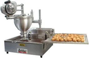 616B Cut-N-Fry for Donuts - Includes Depositor, Plunger, Cylinder, Mount, and Fryer