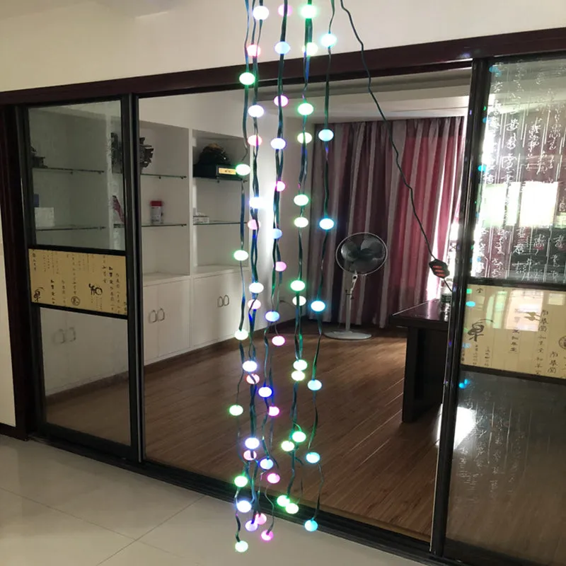 64 and 48 Light Dazzler Shower Tree Light Show of Christmas Tree