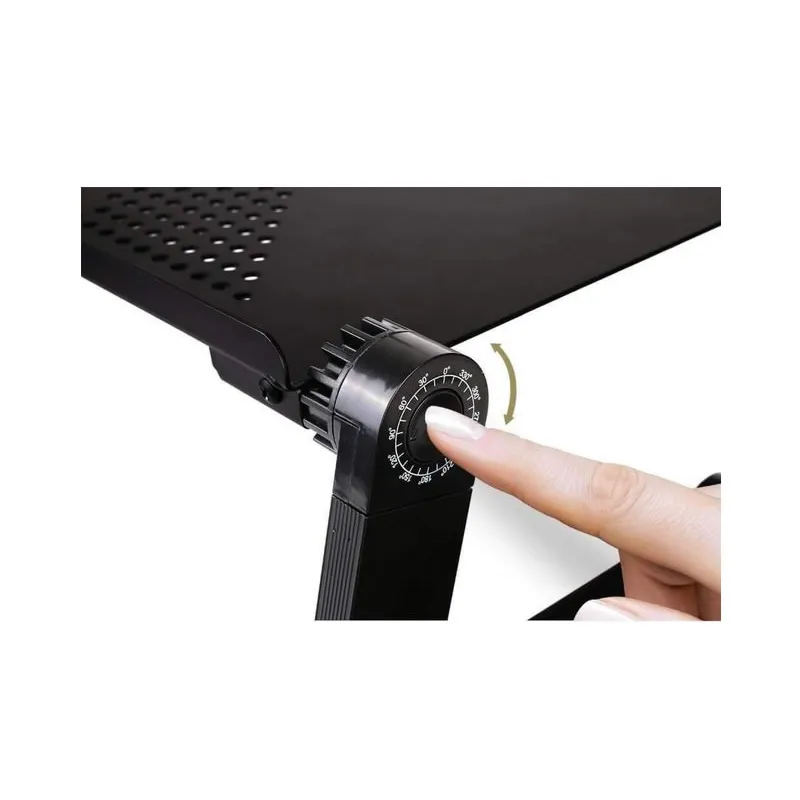 Adjustable Multifunctional Laptop Table With Fan