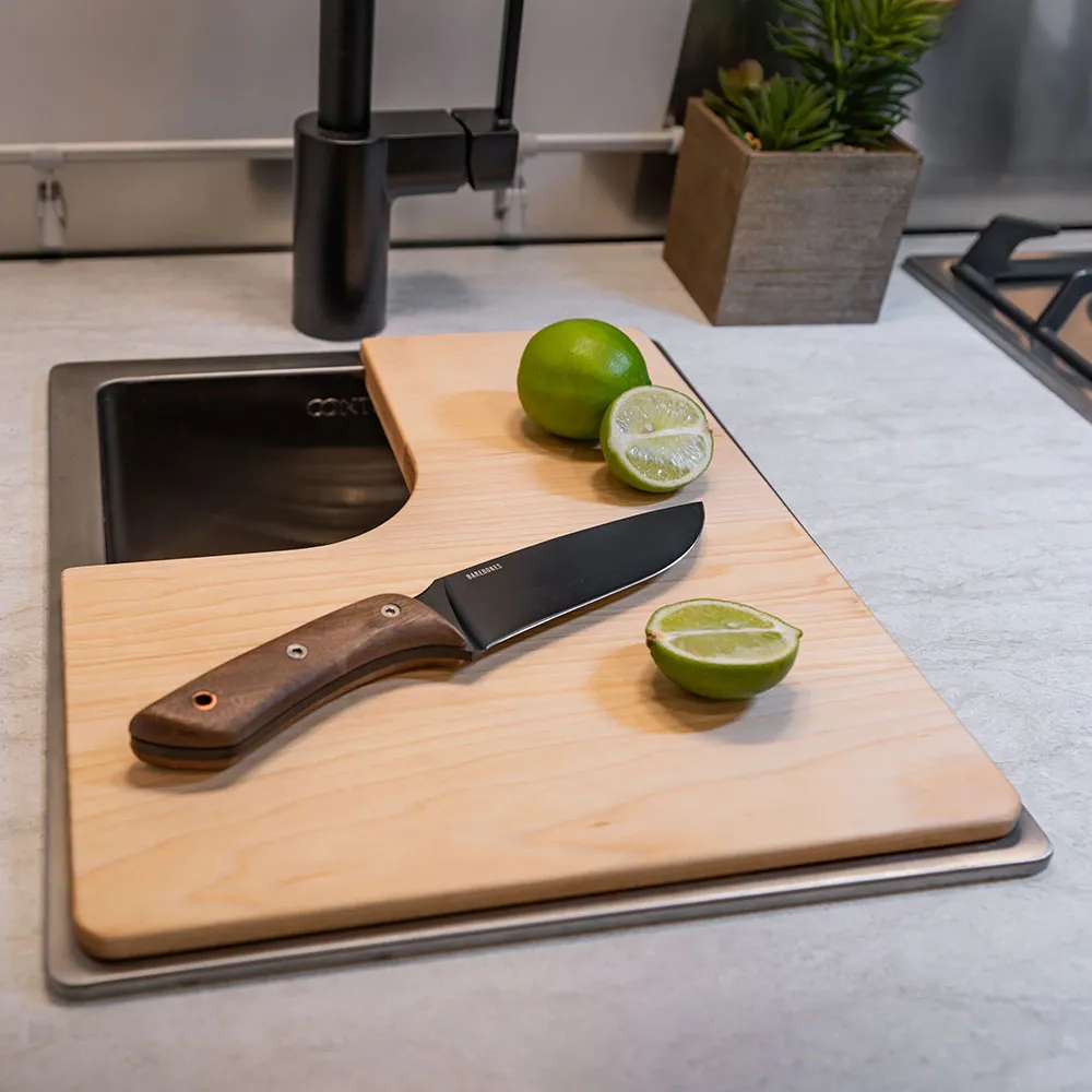 Airstream Custom Sink Cutting Boards for Design Within Reach Travel Trailers