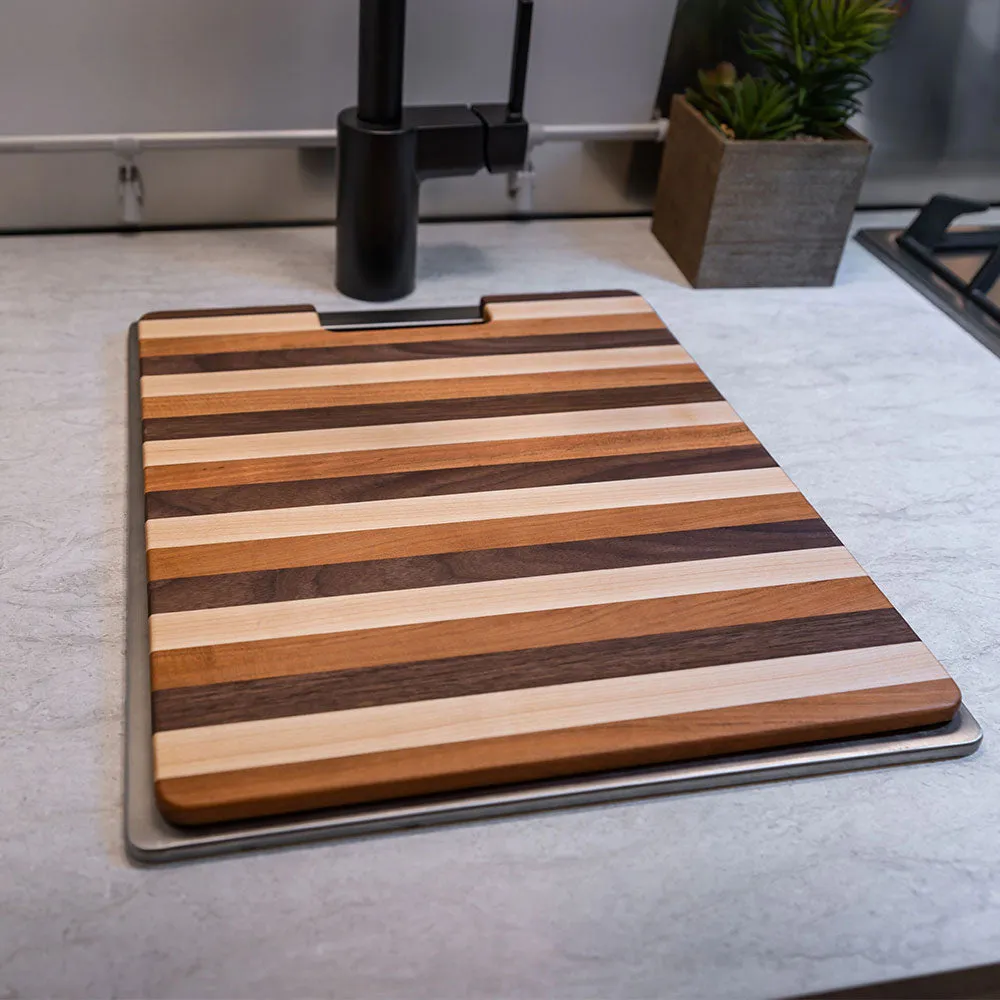 Airstream Custom Sink Cutting Boards for Design Within Reach Travel Trailers