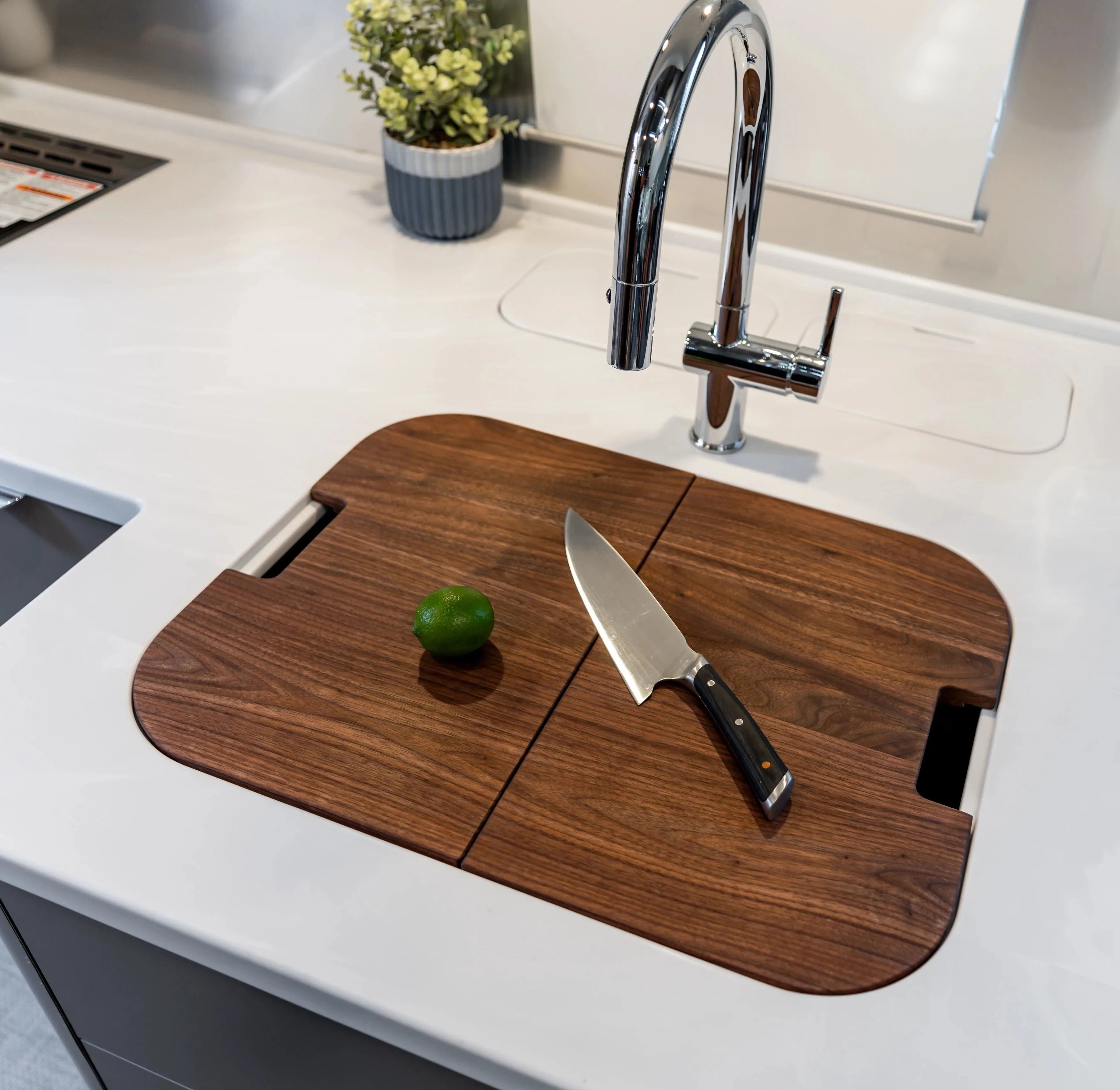 Airstream Custom Sink Cutting Boards for Tommy Bahama Travel Trailers