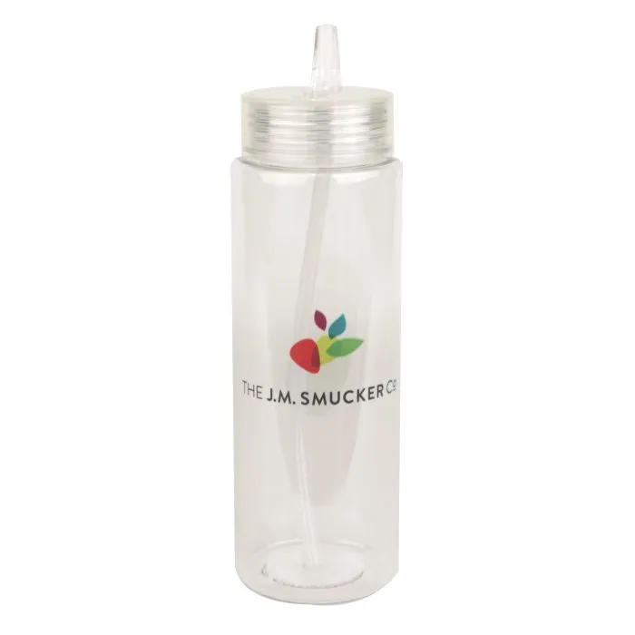 Athletic Clear Water Bottle