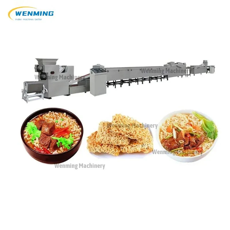 Automatic Instant Noodle Maker Instant Noodle Machine Production Line