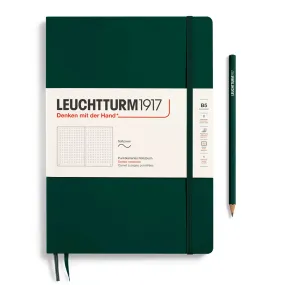 B5 Forest Green Dotted - Soft Cover-  Leuchtturm1917 Notebook