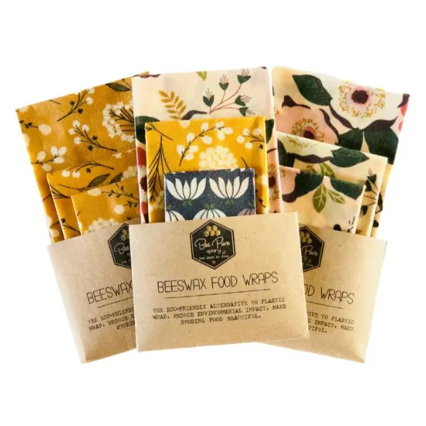 Bee Pure Beeswax Wraps