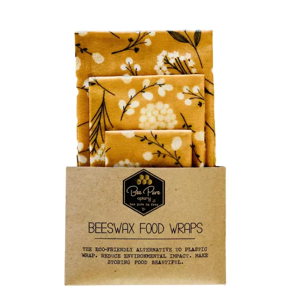 Bee Pure Beeswax Wraps