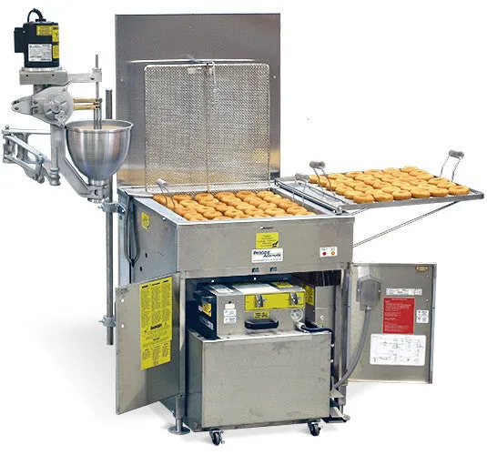 Belshaw Adamatic 215 lb Donut Floor Fryer, Natural Gas 89,000 BTU