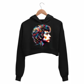 Bob Dylan Crop Hoodie - Fan Art