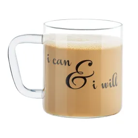 Borosil Inspirational Classic Mug - I Will