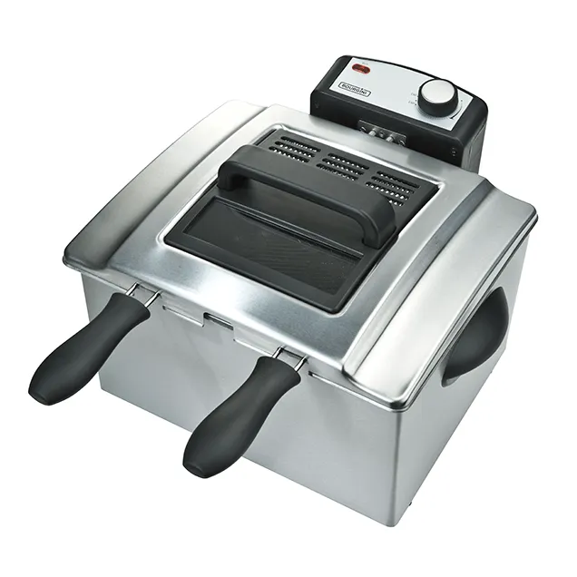 BOURGINI 5 LITRE 2 SECTION DEEP FAT FRYER | 209498