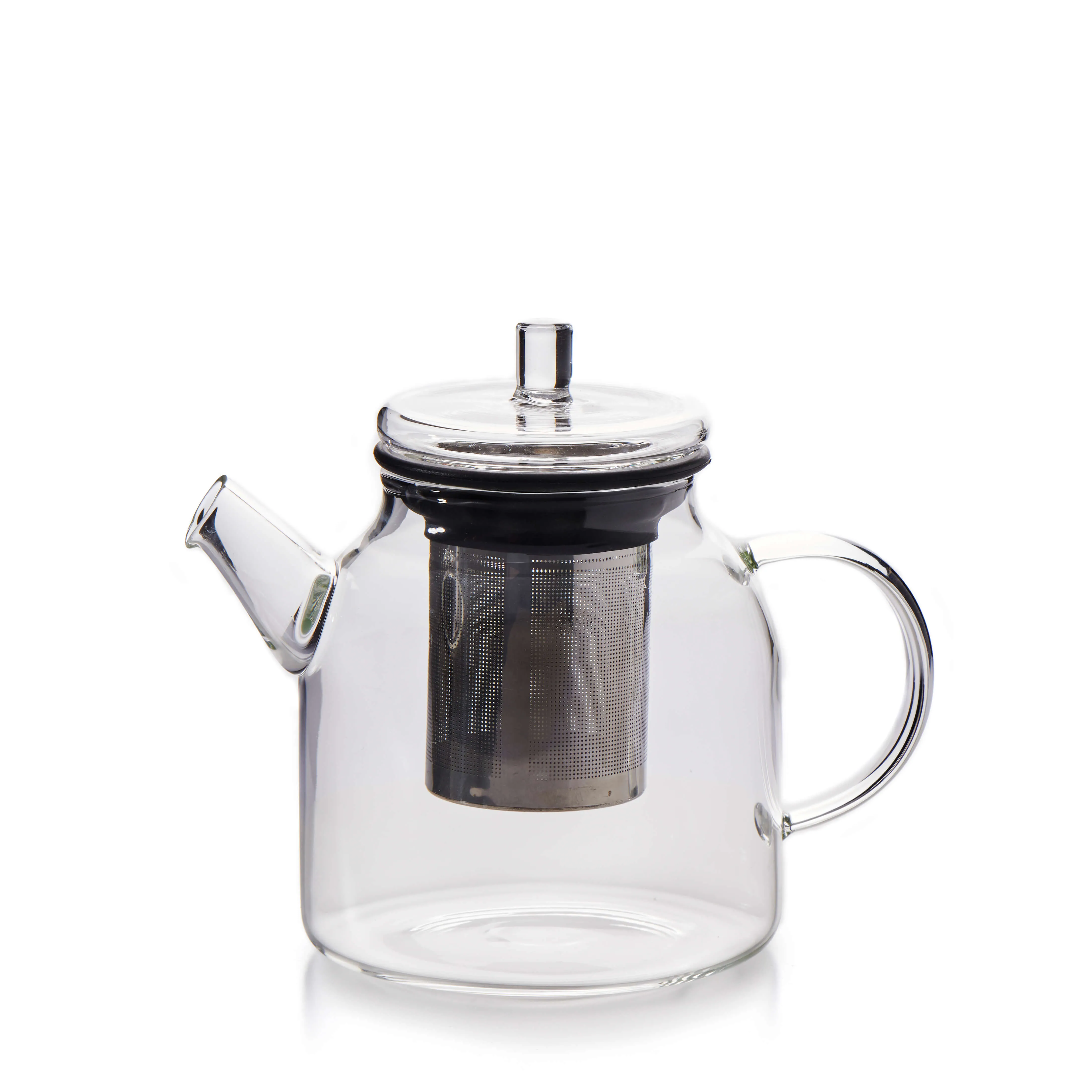 Brew Glass Teapot with Stainless Steel Infuser 1L