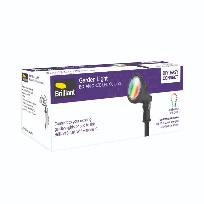 Brilliant Botanic 3W LED Garden Spotlight - 3000K (Warm White)