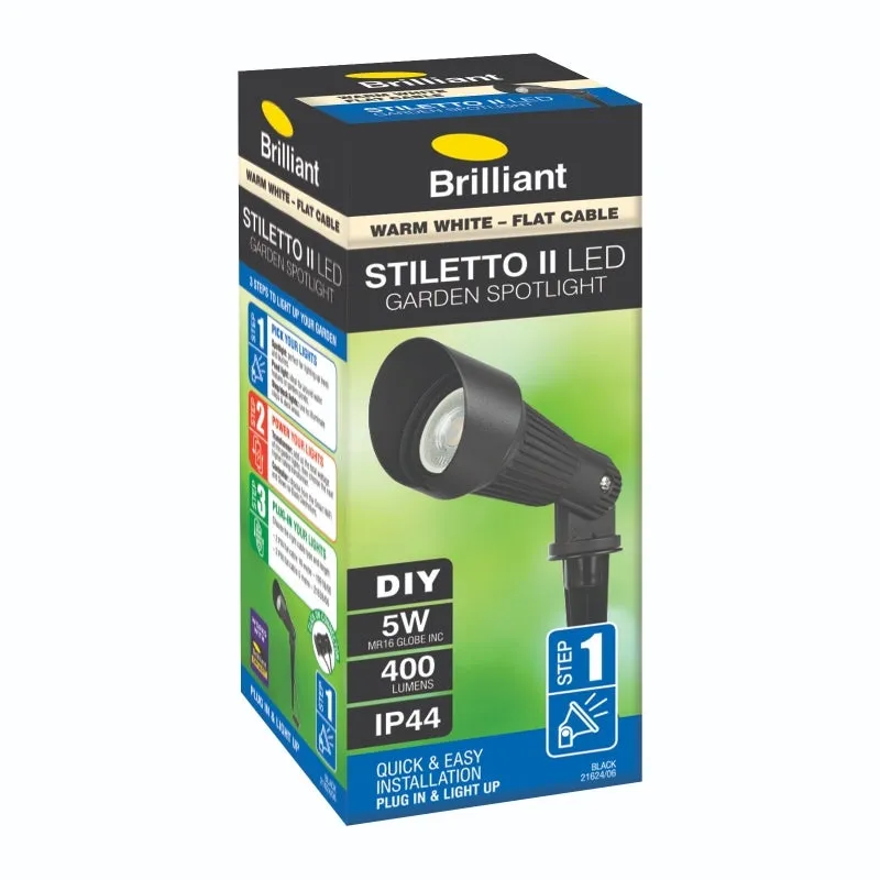 Brilliant Stiletto-II LED Garden Spotlight