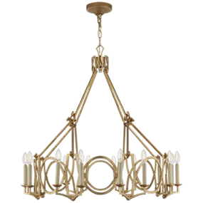 BRITTANY CHANDELIER, VENETIAN GOLD