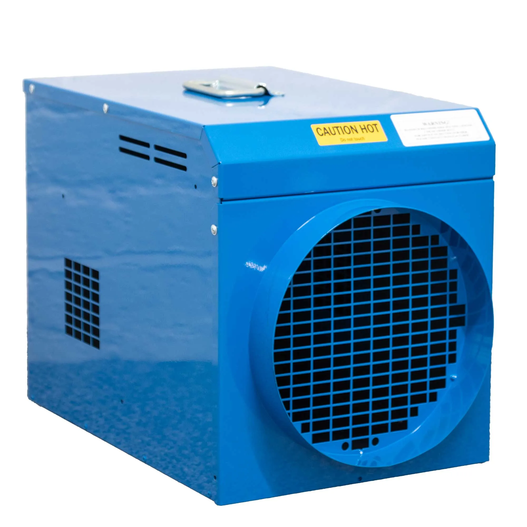 Broughton Blue Giant FF3 3kw Portable Fan Heater - Includes Spigot for Ducting