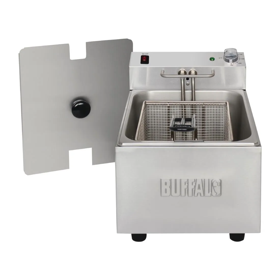 Buffalo Single Tank Single Basket 5Ltr Countertop Fryer 2.8kW