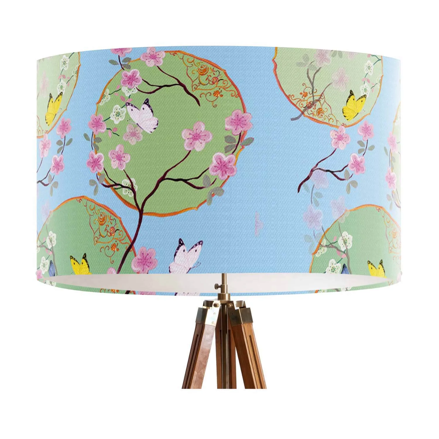 Butterfly Blue Dream -House Of Turnowsky Designer Lampshade