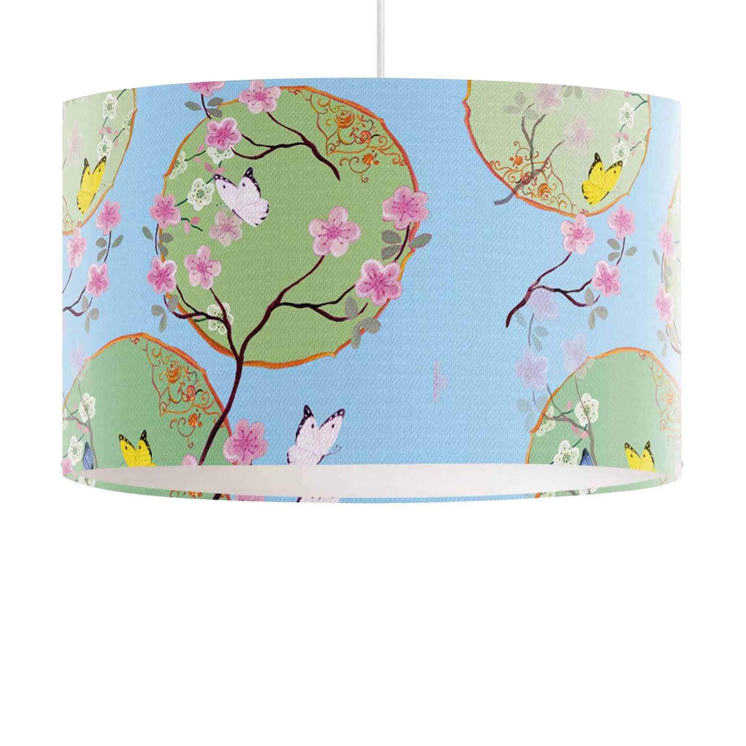 Butterfly Blue Dream -House Of Turnowsky Designer Lampshade