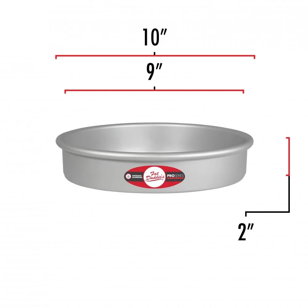 Cake Pan 9x2 Fixed Bottom