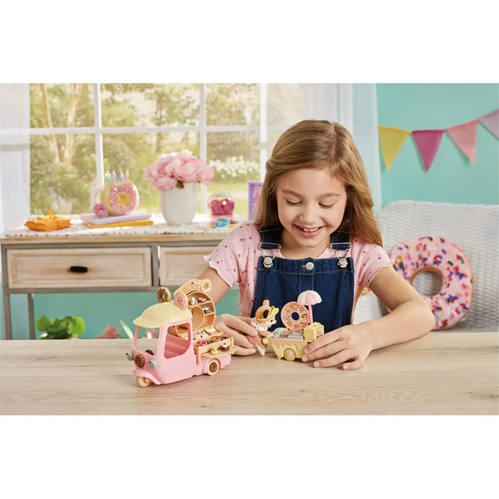 Calico Critters Dip Dip Donuts Wagon