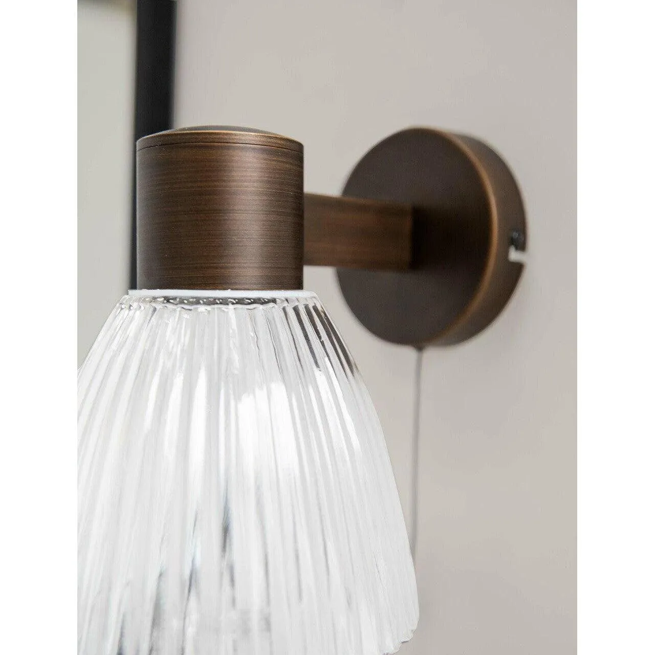 Campden Bathroom Wall Light | Antique Bronze