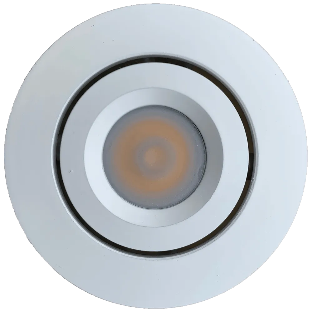 CB05 Round LED Dimmable Cast Aluminum Recessed Cabinet Light Down Lighting Fixture