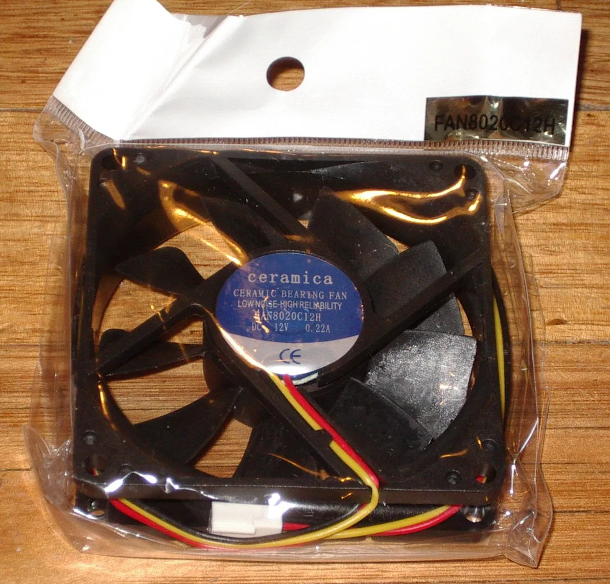 Ceramica 80mm X 15mm Computer Case, Power Supply Cooling Fan Part # FAN8015C12H