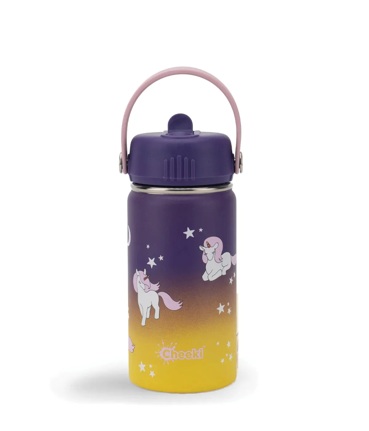 Cheeki 400ml Insulated Adventure Bottle - Unicorn