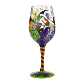 Cheers Witches Wine Glass by Lolita®