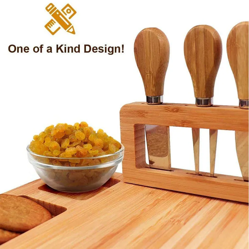 Cheese Board Western Tableware Knife And Fork Drawer Pizza Chopping Board Multifunctional