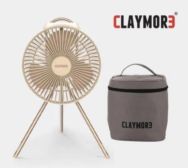 CLAYMORE Portable Fan V600  充電式風扇 立式/吊掛/可鎖腳架