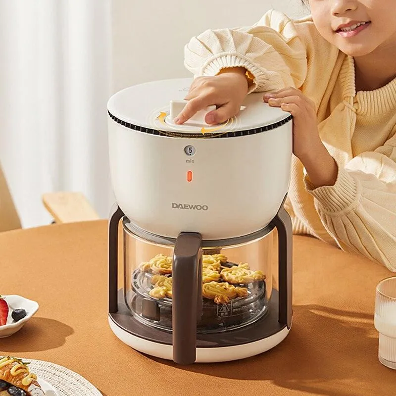 Compact 2L Oil-Free Air Fryer for Health-Conscious Cooking