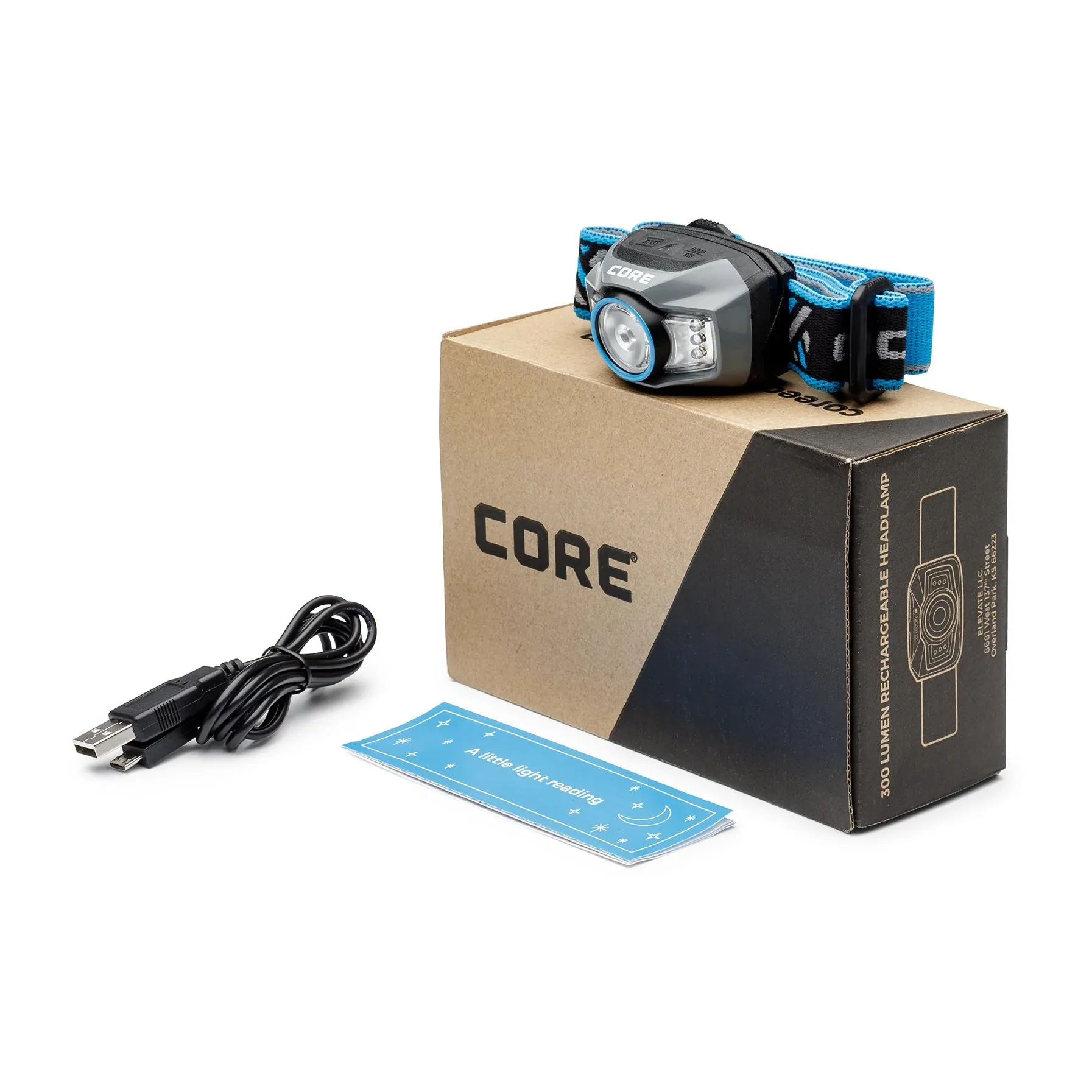 CORE 300 Lumen Rechargeable Headlamp