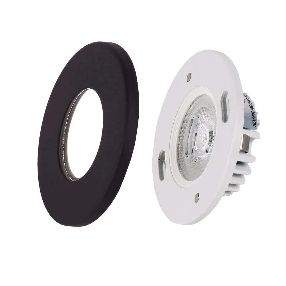 Core DLC-350 5W LED Recessed Undercabinet Downlight - 12V