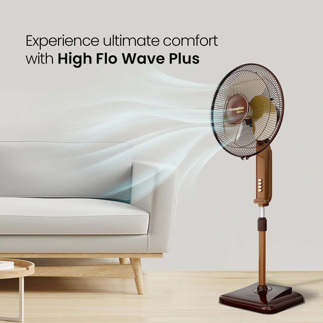 Crompton Hiflo Wave Plus Pedestal Fan