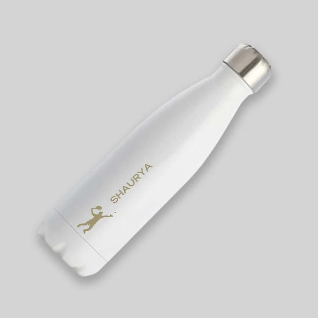 Customized Water Bottles With Name Stainless Steel Hot & Cold Cola Flask - 500ml -Tennis