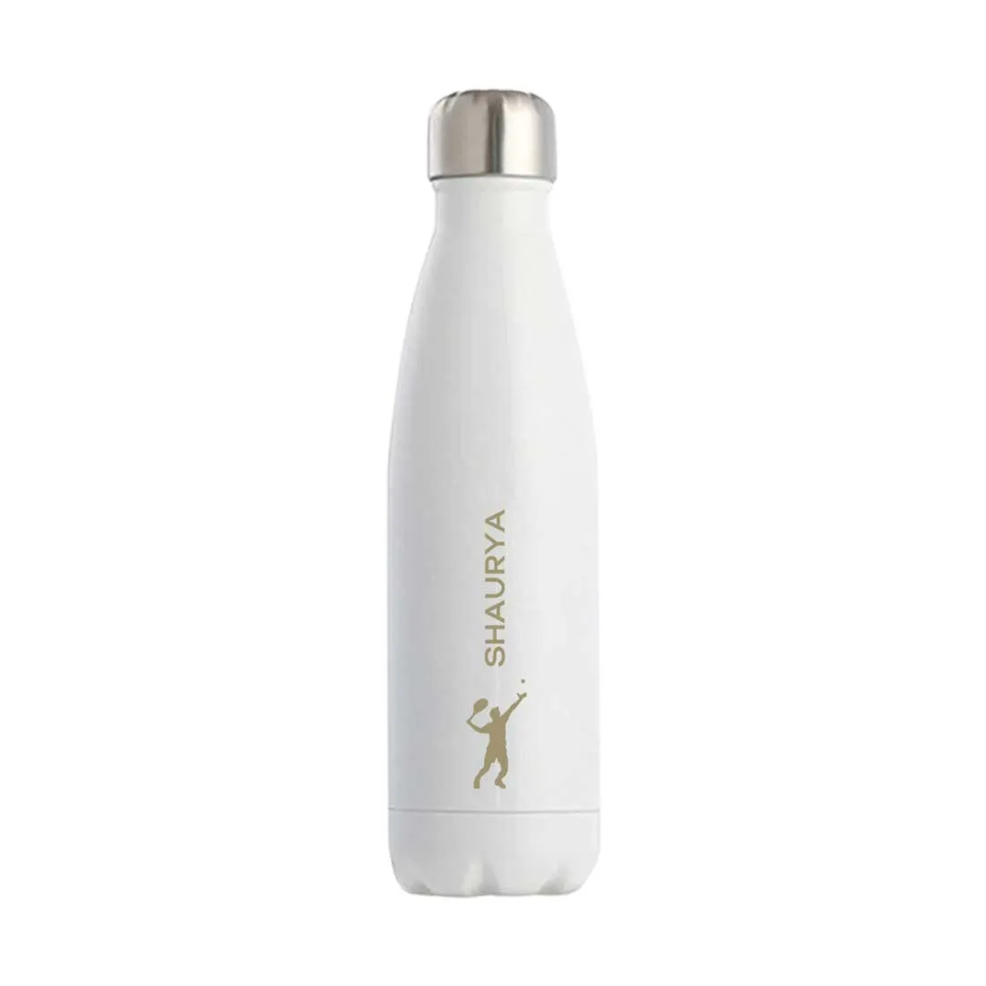 Customized Water Bottles With Name Stainless Steel Hot & Cold Cola Flask - 500ml -Tennis