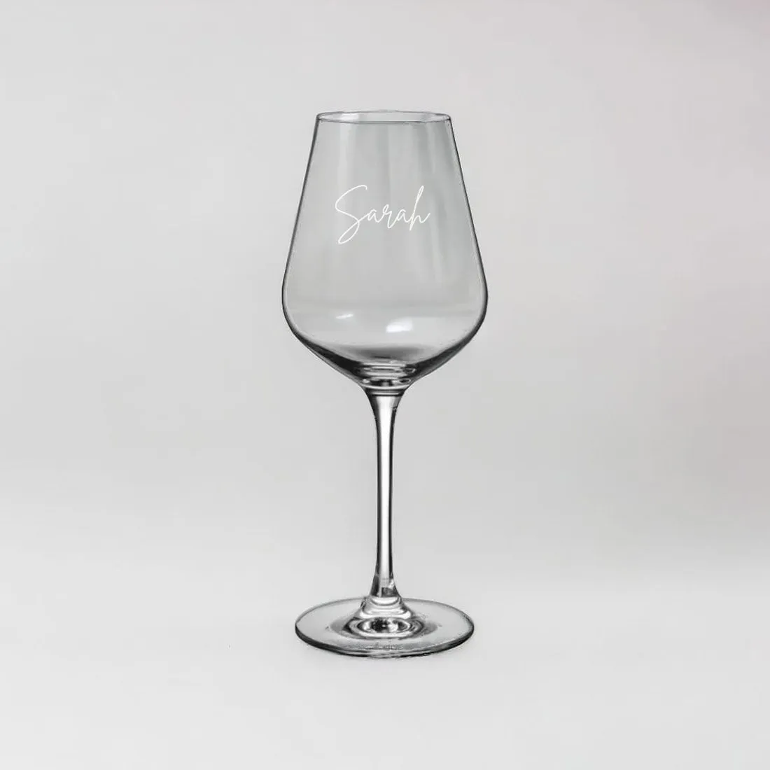 Customized Wine Glasses Set of 6 Premium Engraved Red Wine Glasses