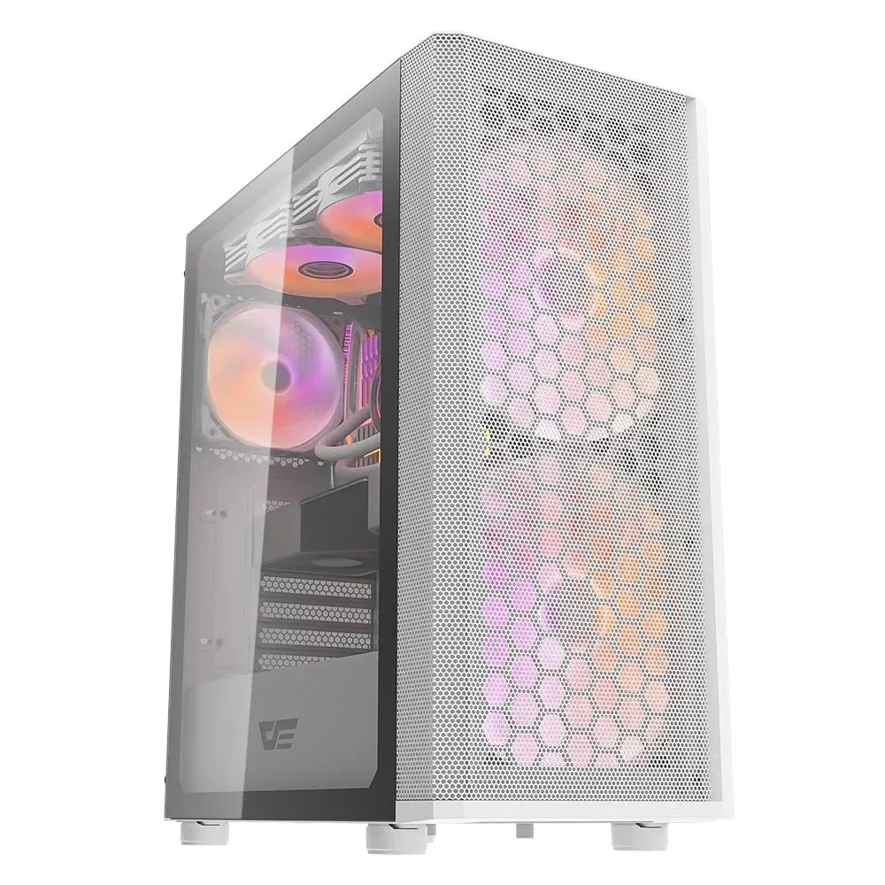 Darkflash Casing DK360 WHITE WITH FANS