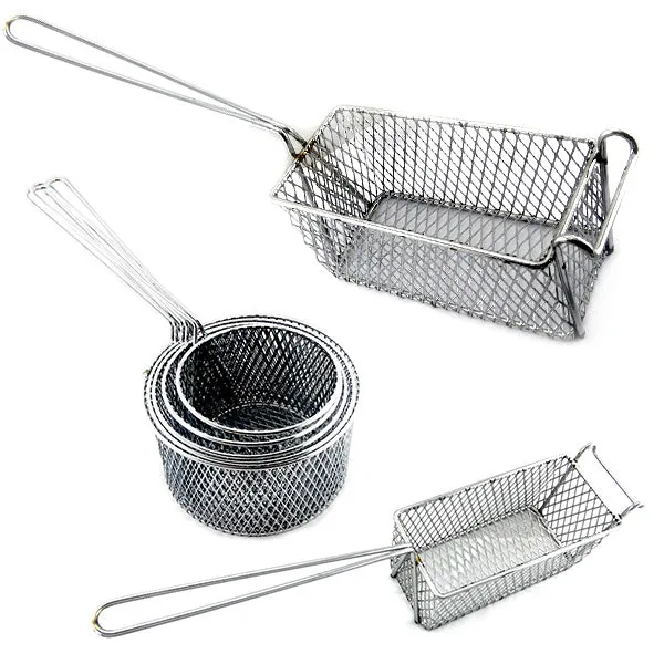 Deep Fryer Basket - Round - Medium - 220mm