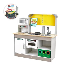 Deluxe Kitchen Playset  with Fan Fryer