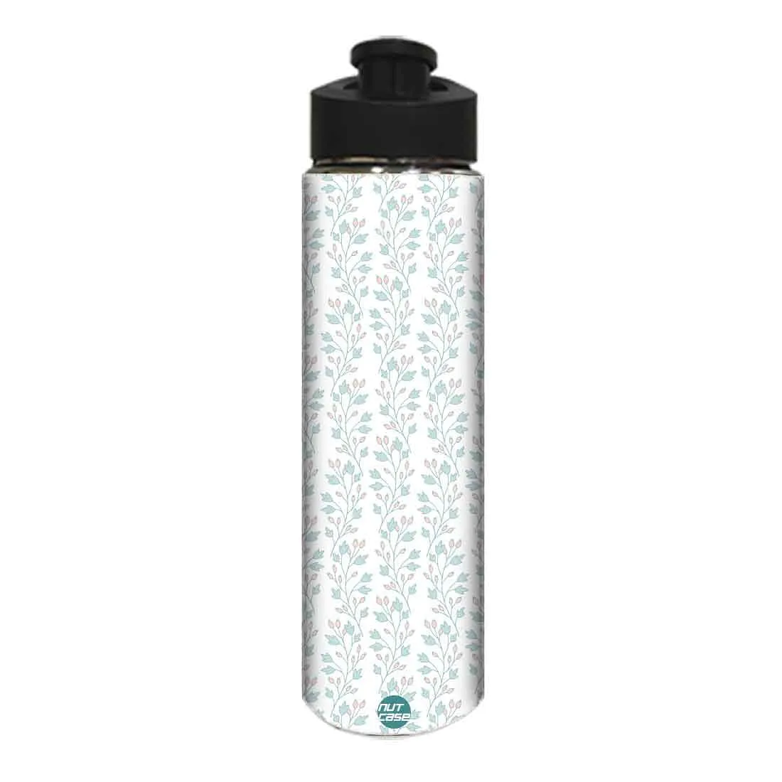 Designer Stainless Steel Water Bottle -  Pattern Floral